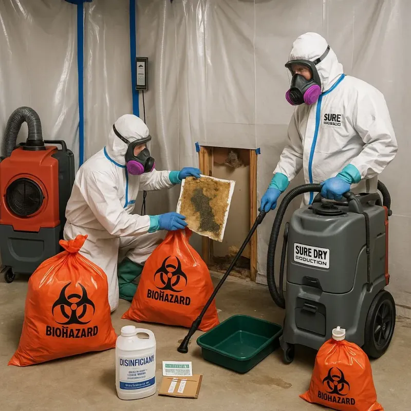 Contaminated Water Handling Protocols process in Hardin, IL